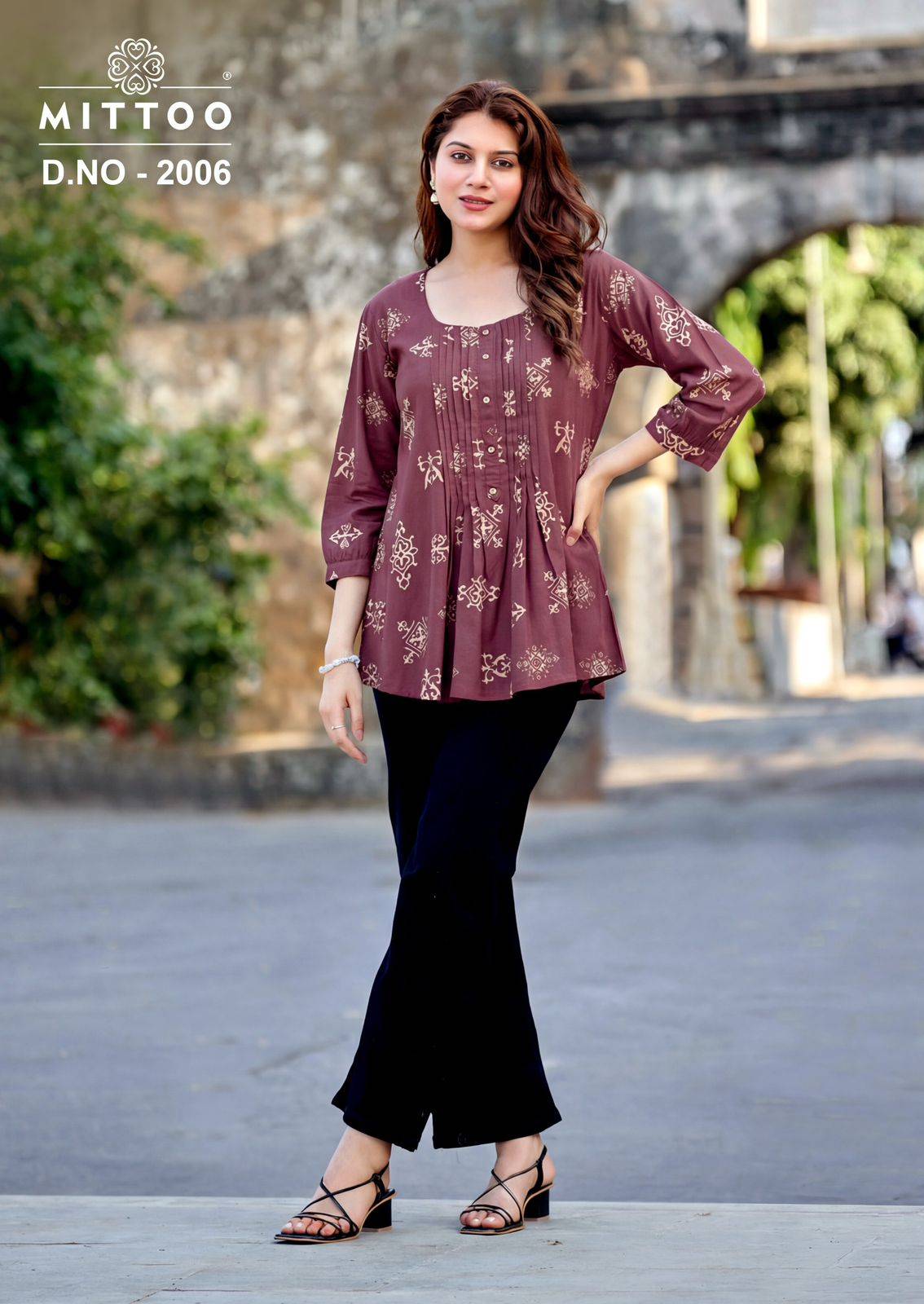 CRISPY By MITTOO 2001 To 2006 Series Designer Stylish Fancy Colorful Beautiful Ethnic Wear Collection Tops At Wholesale Price